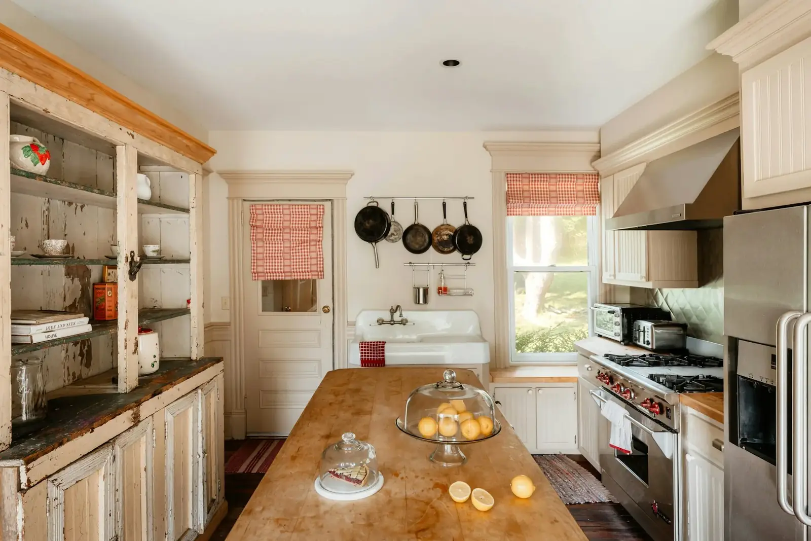 Kitchen architectural reference by Clay Banks, not a listed home